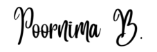 Poornima B.
