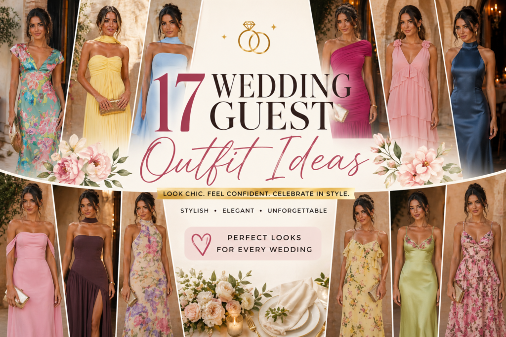 17 Wedding Guest Outfit Ideas That Will Make You Look Expensive Without Trying (2026 Style Guide)