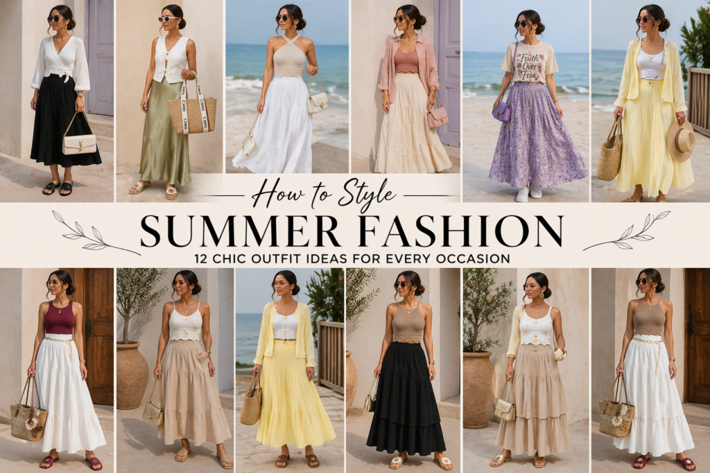 Skirt Outfit Ideas I Actually Wear When I Don’t Want to Think Too Hard